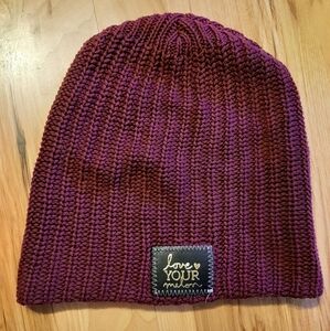 "Love your melon" oversized beanie